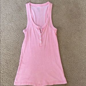 Pink tank top